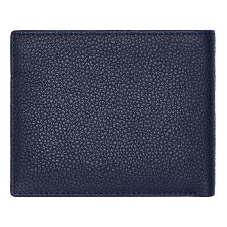 Hugo Boss Classic Grained Navy Leather Wallet- HLM416N - Cassim & Co South Africa