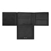 Hugo Boss Classic Grained Black Wallet With Flap- HLN416A - Cassim & Co South Africa