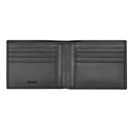 Hugo Boss Classic Grained Black Wallet- HLW416A