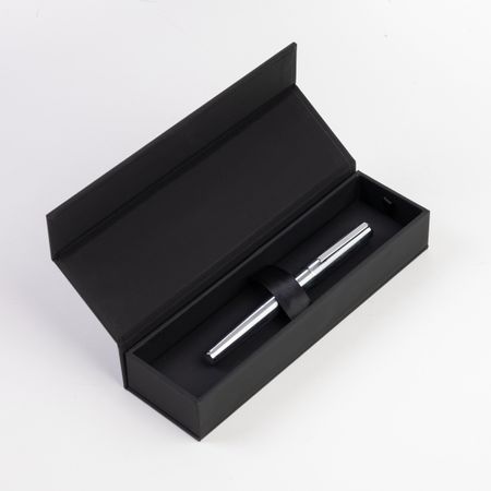 Hugo Boss Label Chrome Rollerball Pen-HSH2095B - Cassim & Co South Africa