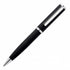 Hugo Boss Formation Herringbone Chrome Ballpoint Pen in black with textured barrel and polished chrome accents