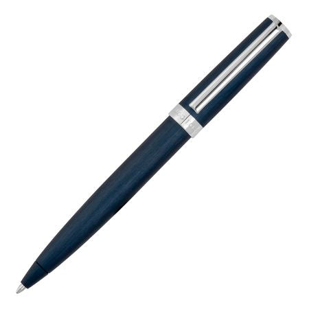 Hugo Boss Gear Brushed Navy Ballpoint-HSK4414N