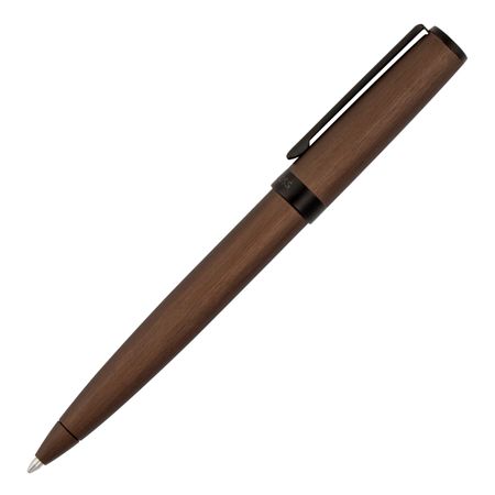 Hugo Boss Gear Brushed Khaki Ballpoint- HSK4414T - Cassim & Co South Africa