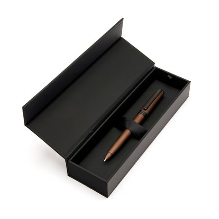 Hugo Boss Gear Brushed Khaki Ballpoint- HSK4414T