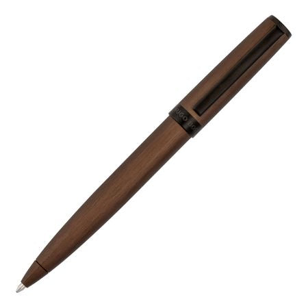 Hugo Boss Gear Brushed Khaki Ballpoint- HSK4414T