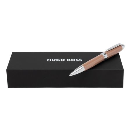 Hugo Boss Icon Camel Chrome Ballpoint- HSN0014Z - Cassim & Co South Africa