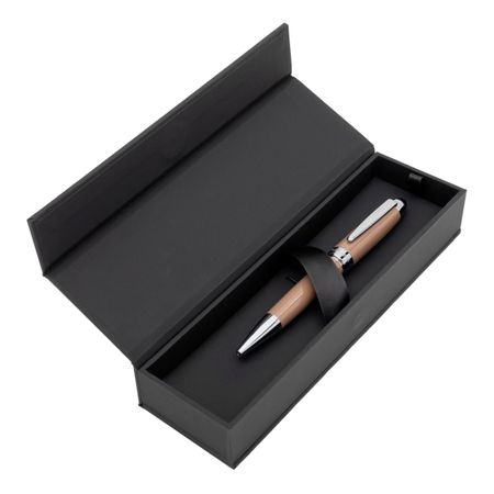 Hugo Boss Icon Camel Chrome Ballpoint- HSN0014Z