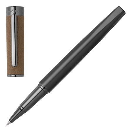 Hugo Boss Corium Camel Rollerball Pen-HSU3895X