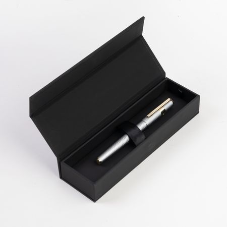 Hugo Boss Gear Pinstripe Rollerball Pen-HSV2855B