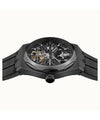 Ingersoll Broadway Dual Time Automatic Skeleton Black PVD Ceramic Watch (I12908)