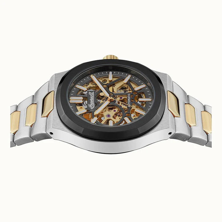 Ingersoll The Catalina Automatic Skeleton Dial Two-Tone Steel Watch (I12504) - Cassim & Co South Africa