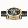 Ingersoll The Michigan Automatic Skeleton Dial Two-Tone Stainless Steel Watch (I13301) - Cassim & Co South Africa
