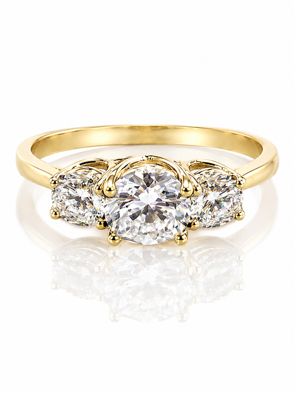 9ct Gold 1.05ct Lab Grown Diamond Ring