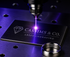 Professional laser engraving service at Cassim & Co. showing precision engraving on metal jewellery with date personalisation