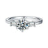 6 Claw Baguette Moissanite Ring – MO44 - Cassim & Co South Africa