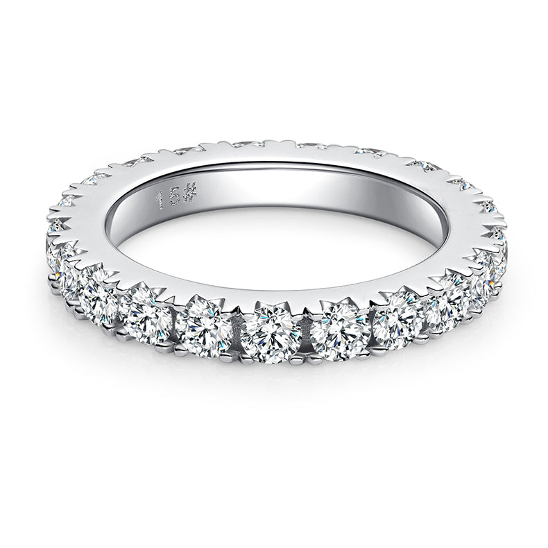 Full Eternity Moissanite Ring – M55B - Cassim & Co South Africa