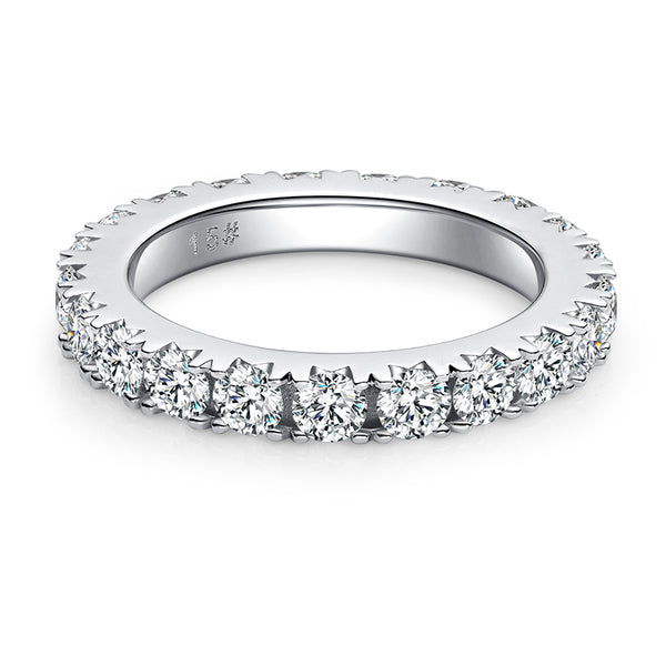 Full Eternity Moissanite Ring – M55B