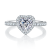 1ct Heart-Shaped Solitaire Moissanite Ring – M96C - Cassim & Co South Africa