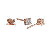 18ct Rose Gold 0.21ct Diamond Earrings - 2100362 - Cassim & Co South Africa