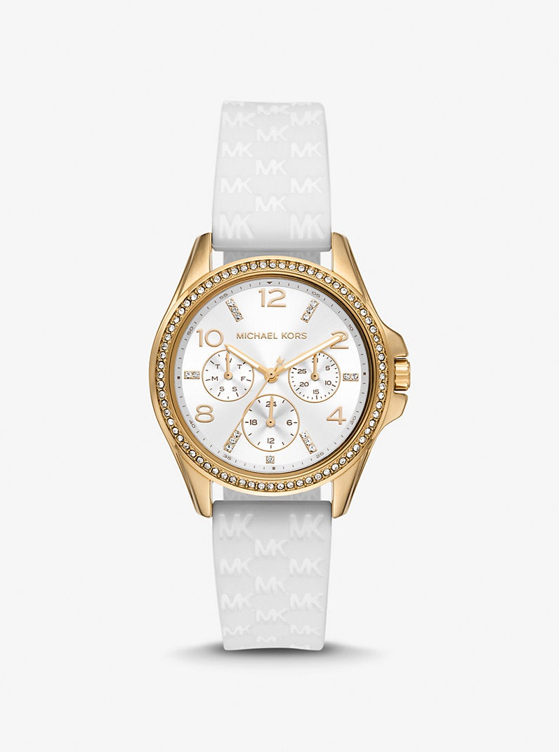 Michael Kors Outlet Mini Pave Gold-Tone MK7372