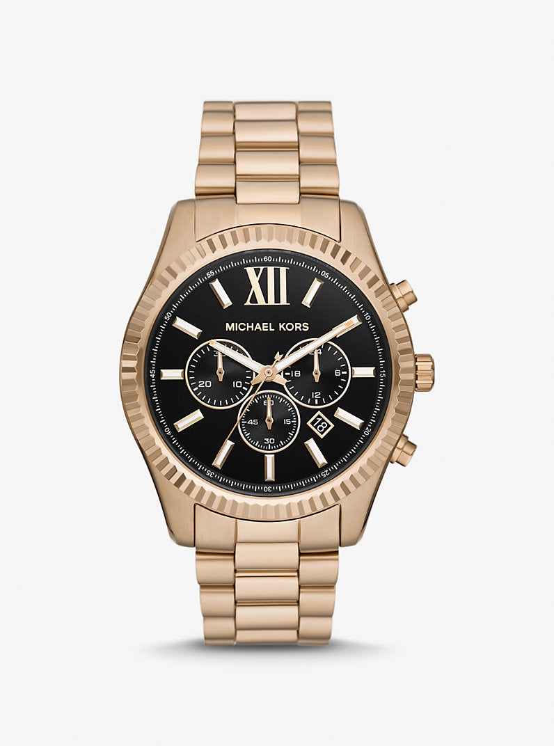 Michael Kors Lexington Beige Gold MK9155