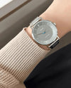 Casio MTP-VT04D Quartz Grey Dial Stainless Steel Watch (MTP-VT04D-8E)