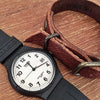 Casio MW-59-7BVDF Quartz White Dial Black Resin Strap Watch with Date (MW-59-7EVDF)