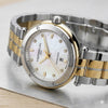 Newport – quartz date – steel and yellow gold PVD, mother-of-pearl & diamonds-14288BT89S - Cassim & Co South Africa