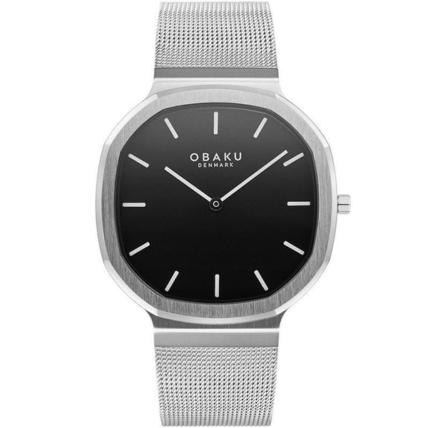 Obaku Silver Mesh Strap V253GXCBMC