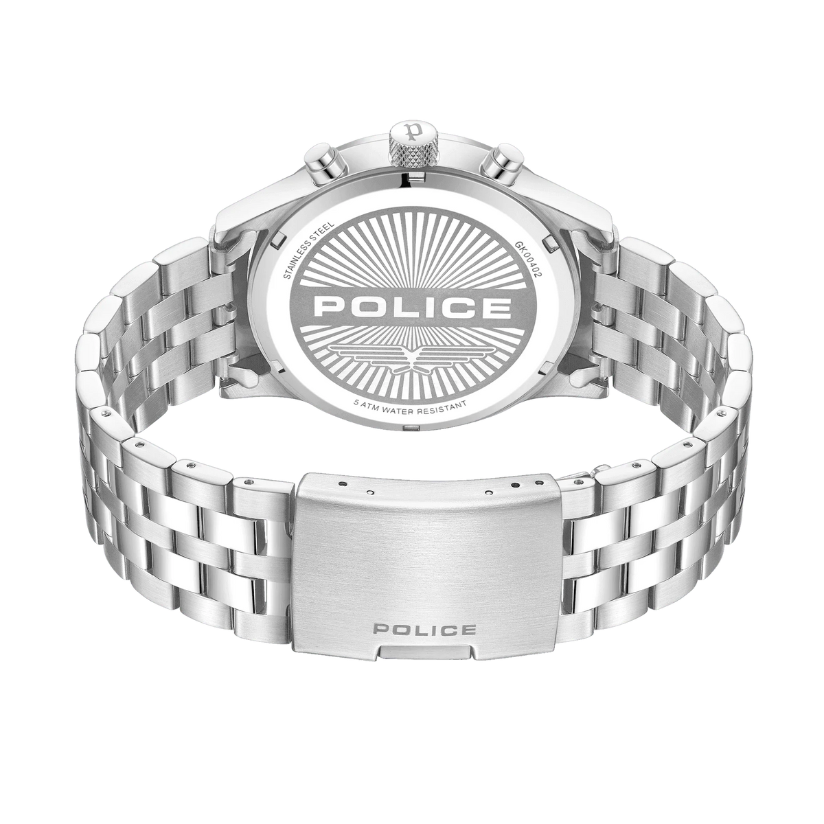 Police Driver II Quartz Chronograph Anthracite Dial Stainless Steel Watch (PEWGK0040205) - Cassim & Co South Africa