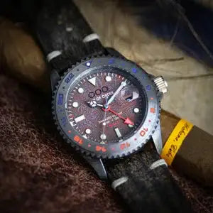 Out Of Order Swiss GMT Havana OOO.001-19.HA - Cassim & Co South Africa