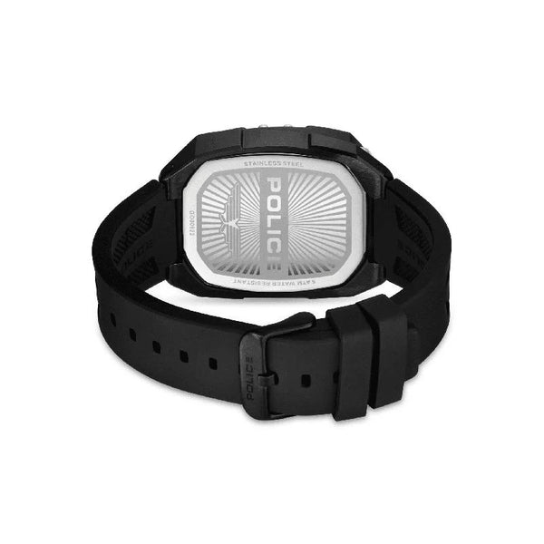 Police Bullhead Quartz Chronograph Black Dial Stainless Steel Watch (PEWGO0092204) - Cassim & Co South Africa