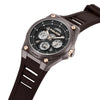 Police Dominion Multifunction Quartz Black Dial Gunmetal Ion-Plated Stainless Steel Watch (PEWGQ0093801)