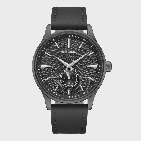 Police Black Dial Leather - PEWGF0093603