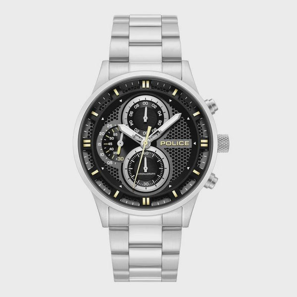 Police Stainless Steel Gun Dial - PEWGK0092501