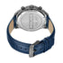 Police Reactor leather strap with buckle clasp and steel case