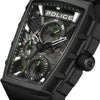 Police Tough Gear Multifunction Quartz Black Dial IP Black Stainless Steel Watch (PEWGQ0056801)