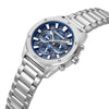 Police Moonstrike Quartz Chronograph Blue Dial Stainless Steel Watch (PEWGK0093102)