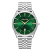 Police Patriot Urban Quartz Green Dial Stainless Steel Watch (PEWGG1530501)