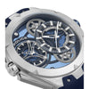 POLICE Scepter Dual Time Quartz Blue Dial Stainless Steel Silicone Strap Watch (PEWGM0081703) - Cassim & Co South Africa