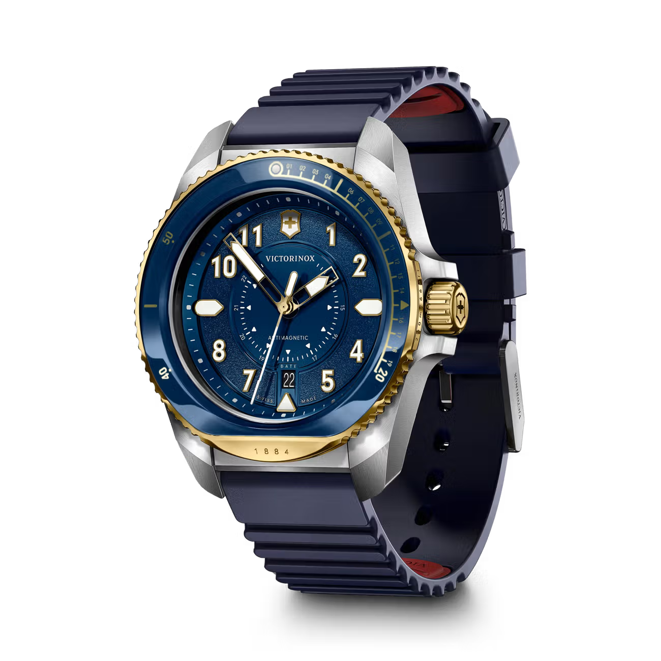 Victorinox Journey 1884 Quartz Watch, 43mm Blue Dial VIC242013