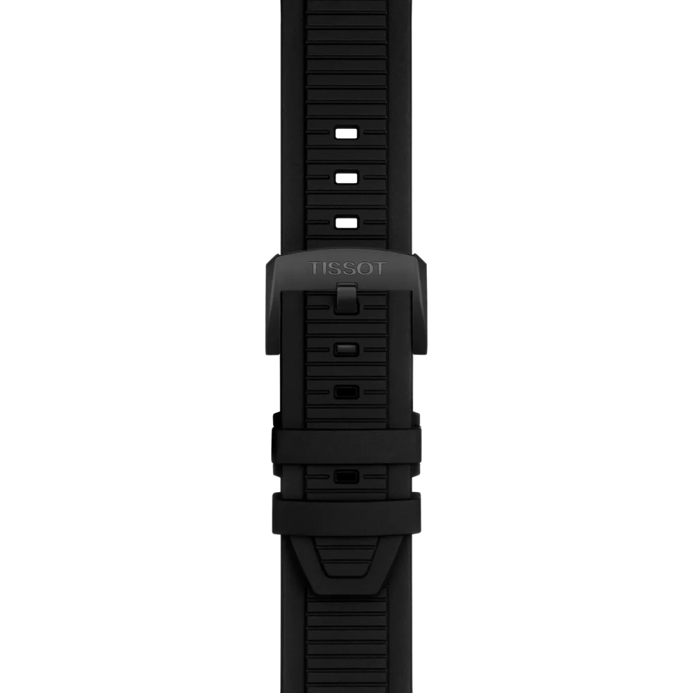 Tissot T-Race Quartz Chronograph Black PVD Coated Steel Watch 45mm (T141.417.37.061.00) - Cassim & Co South Africa