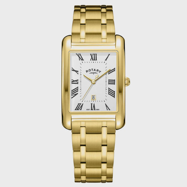 Rotary Men’s Heritage Astoria gold PVD watch – RGB05753/01