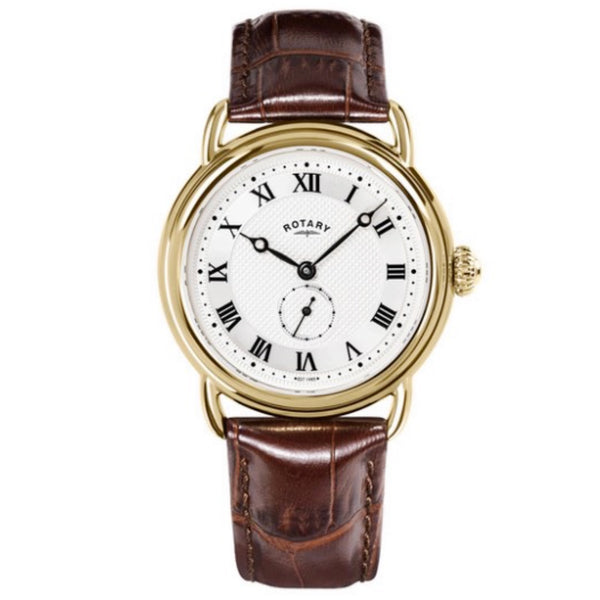 Rotary Heritage Brown Leather RGS10014/06