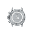 Side profile of 45.5mm round steel case and crown on Seastar 1000