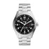 Fossil Defender FS5976 solar-powered black dial stainless steel men's watch with day-date display and 46mm case