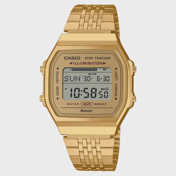 Casio Retro Gold Step Tracker-ABL-100WEG-9ADF