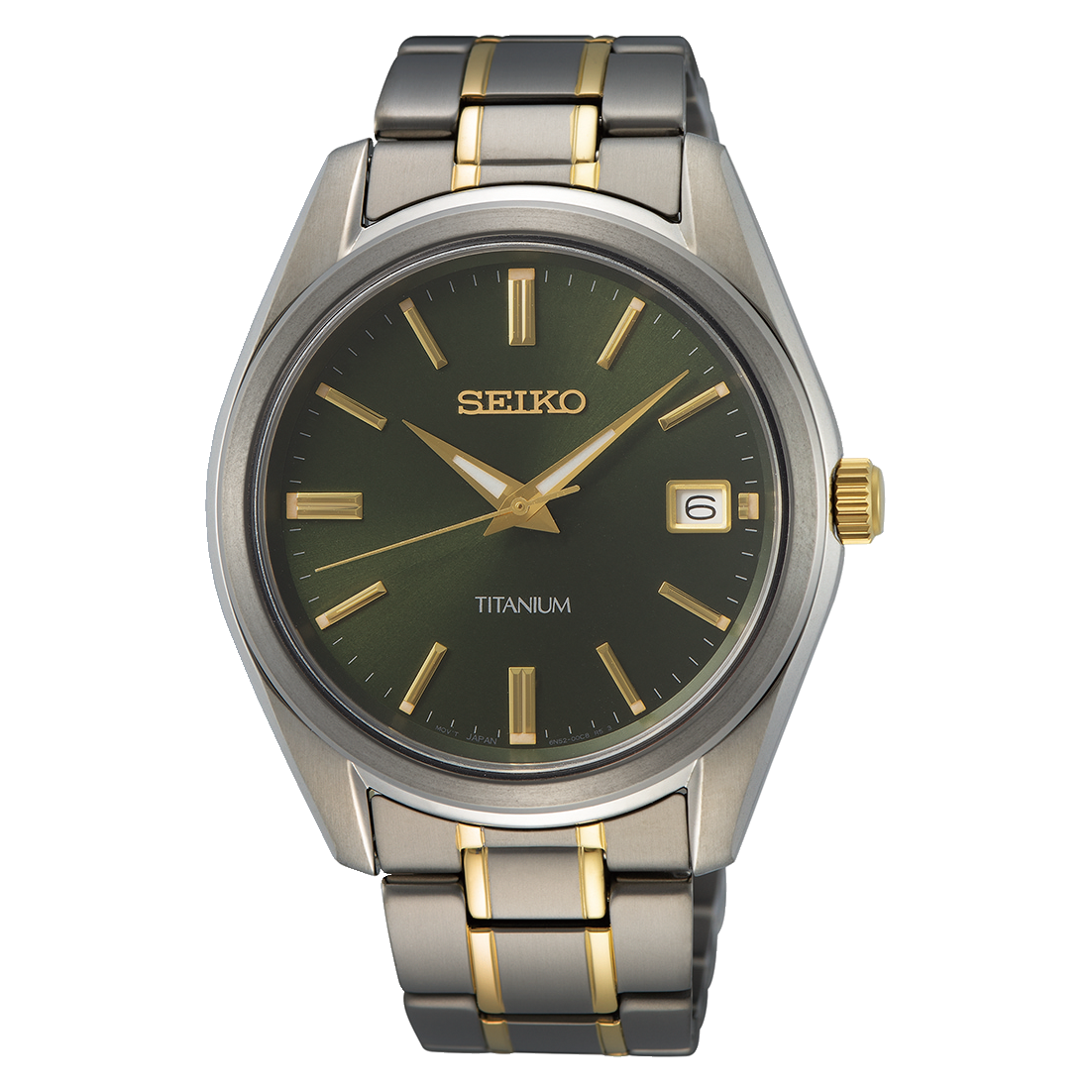 Seiko Two-Tone Titanium SUR377P1