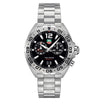 TAG Heuer Formula 1 Quartz Chronograph Alarm Black Dial Stainless Steel Pre-Owned Watch WAZ111A.BA0875