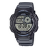 Casio AE-1000W-8AVDF grey resin digital sports watch with world time display and LED backlight